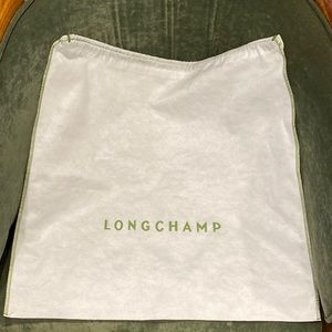 Longchamp drawstring sleeper bag storage purses shoes